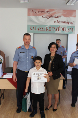 a 2.korcsoport 3.helyezettje Orgovány Denisz