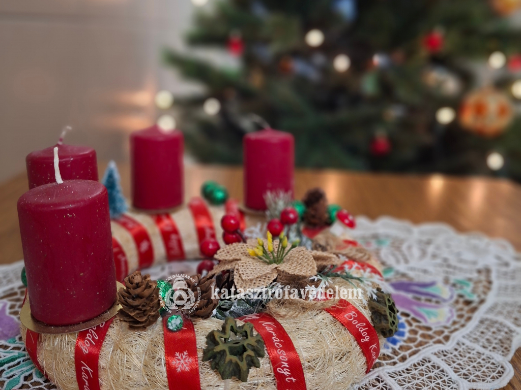 adventi koszorú