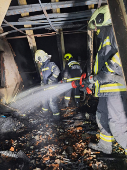 Hétvégi ház égett Nyírpazonyban