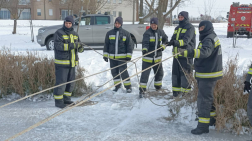 nyírbátori tűzoltók gyakorlata