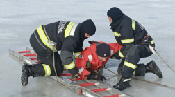 nyírbátori tűzoltók gyakorlata