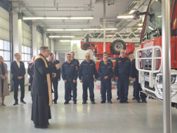 Gépjárműfecskendő átadás Kisvárdán