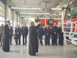 Gépjárműfecskendő átadás Kisvárdán