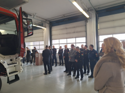 Gépjárműfecskendő átadás Kisvárdán