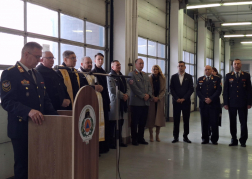 Gépjárműfecskendő átadás Kisvárdán