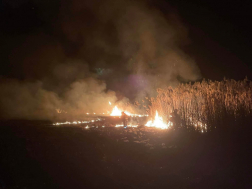 szabadtéri tűz Gégényél