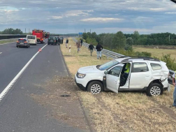 helyszíni fotó az M3-asról