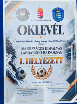 I helyezett