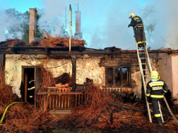 Még reggel is tartottak a munkálatok.